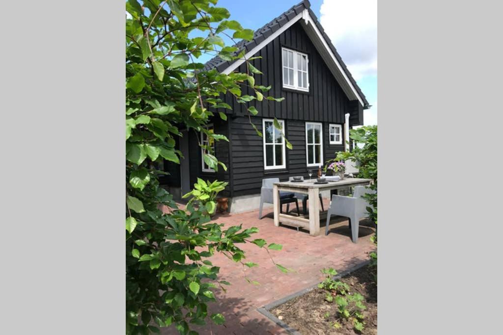 Uniek Houten Huis Nabij Bos En Plassen Hollandsche Rading ภายนอก รูปภาพ