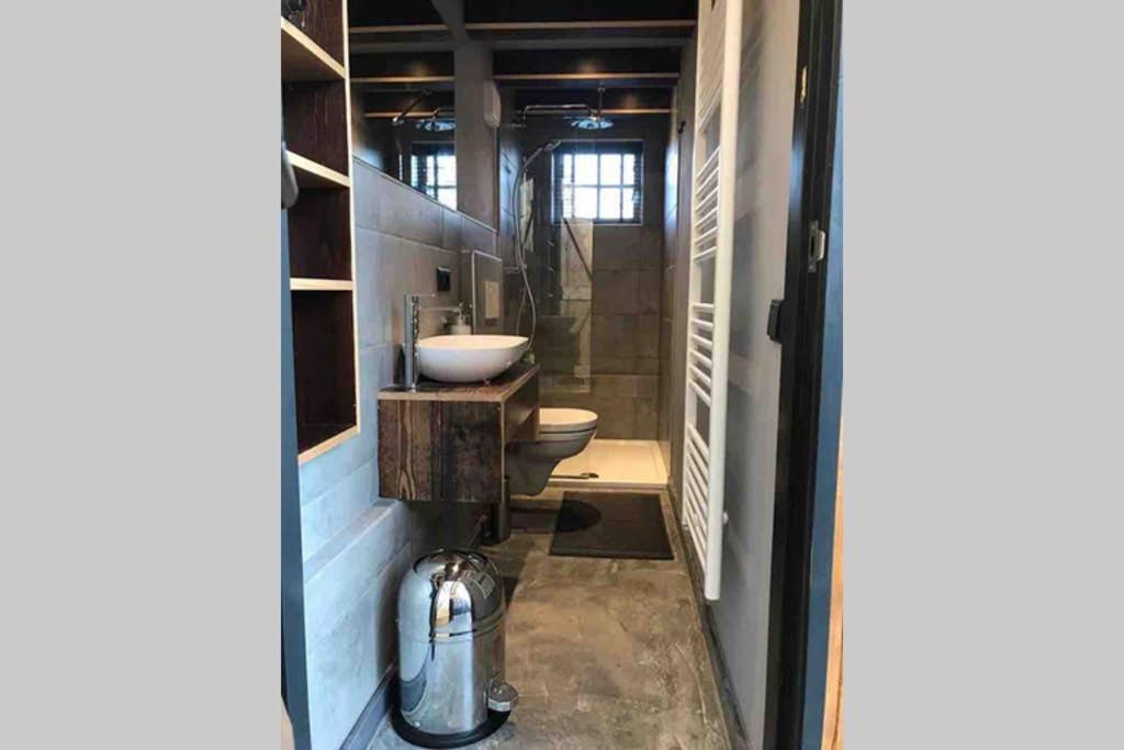 Uniek Houten Huis Nabij Bos En Plassen Hollandsche Rading ภายนอก รูปภาพ